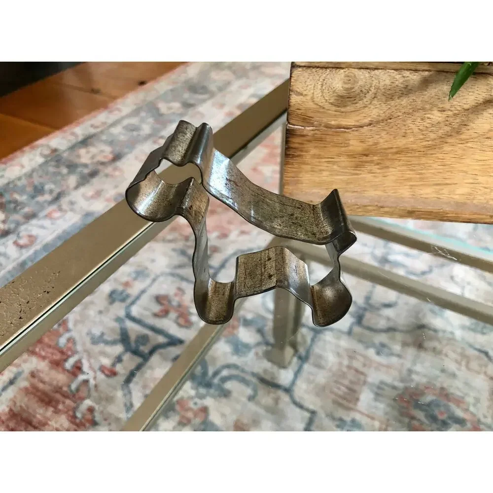 Vintage Dog Metal Cookie Cutter- Animal shape